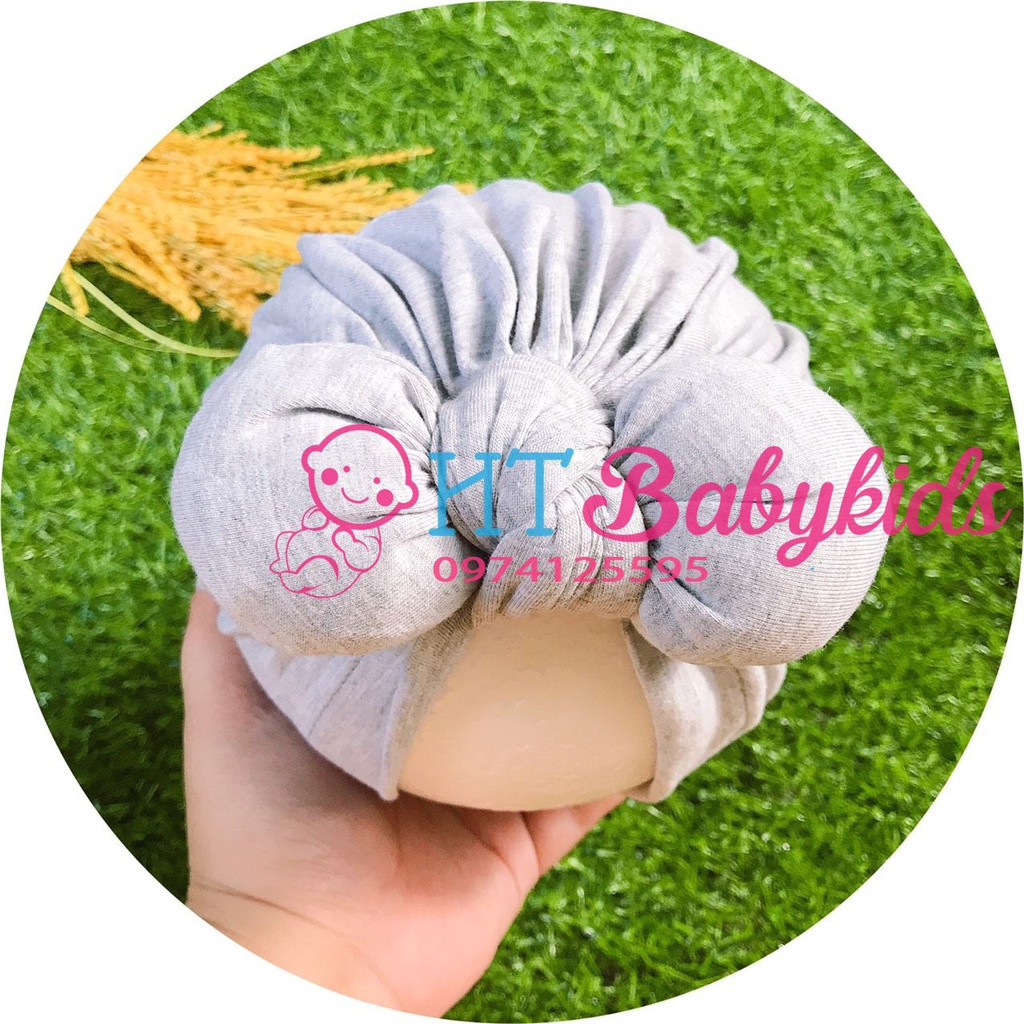 TUBAN ⚡️FREESHIP⚡️ Mũ Tuban Nơ Tròn Siêu Đáng Yêu Cho Bé Gái