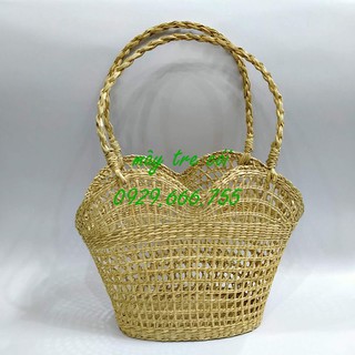 Xưởng sỉ Làn cói hình trái tim cá tính