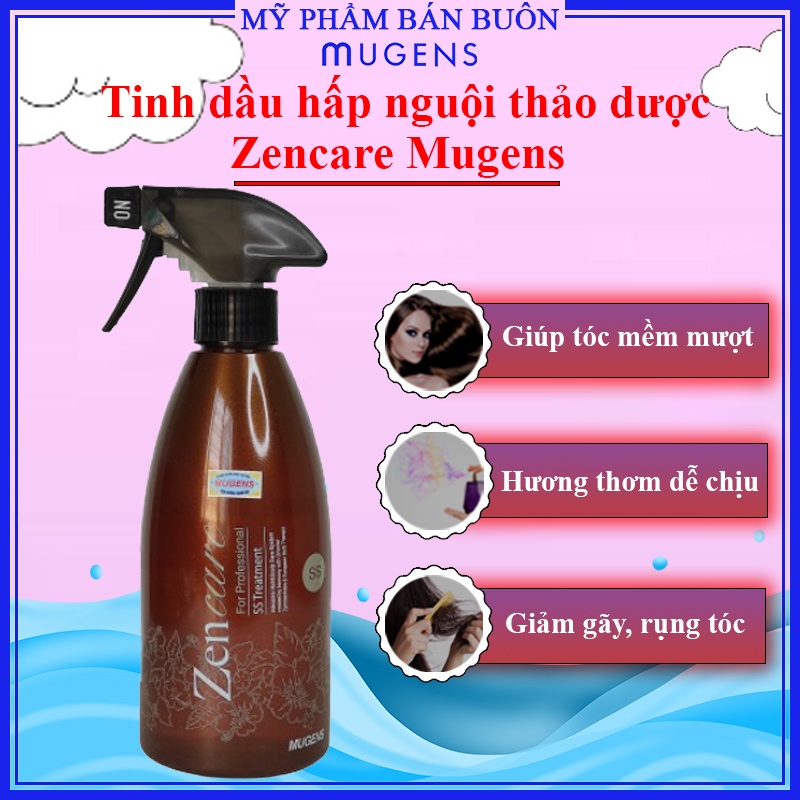 Hấp nguội tinh dầu thảo dược chuyên dụng Zencare Mugens chính hãng CT49