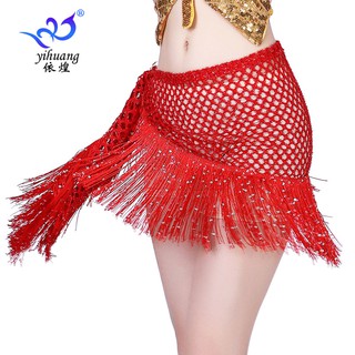 Phụ Kiện Khăn Choàng Tua Rua Múa Bụng