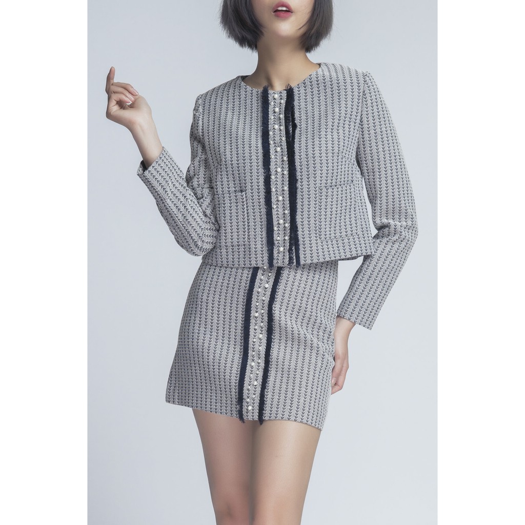 Áo vest nữ cổ tròn dáng ngắn IVY moda MS 67M3951 | BigBuy360 - bigbuy360.vn
