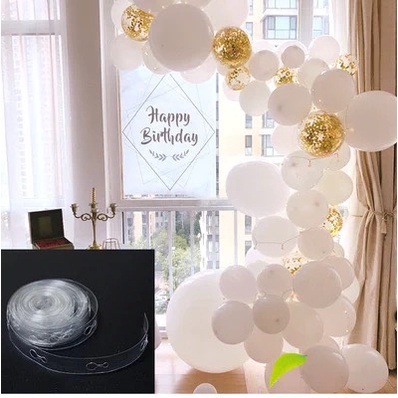 Dây kết bóng trang trí tiệc dài 3m, 5m