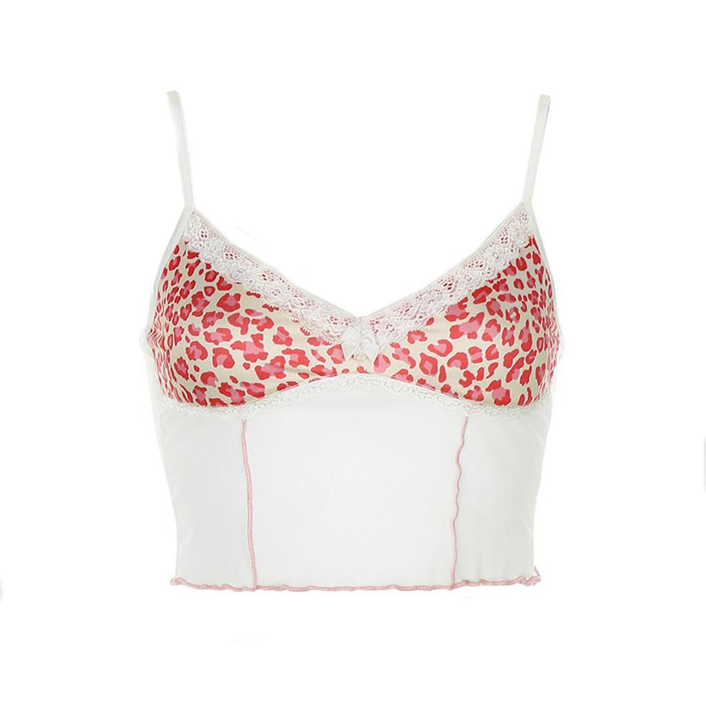 Áo Nữ Không Tay Họa Tiết Da Báo Thời Trang Cá Tính