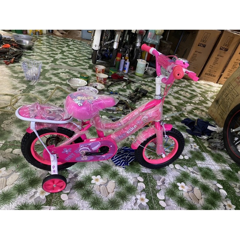 XE ĐẠP TRẺ EM 12IN GHBIKE 2 ỐNG ĐÀI LOAN NEW