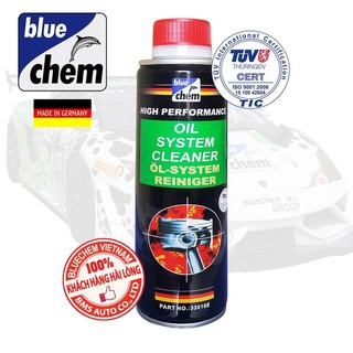 Dung dịch Bluechem Vệ sinh Động cơ ô tô - Hệ thống bôi trơn (Oil System Cleaner) Bluechem 250ml