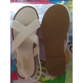 Sandal quai chéo to bản chất da ( ảnh thật cuối)