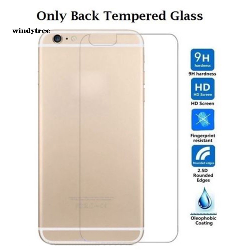 Kính cường lực bảo vệ mặt sau thích hợp cho Iphone 5 6 7 plus