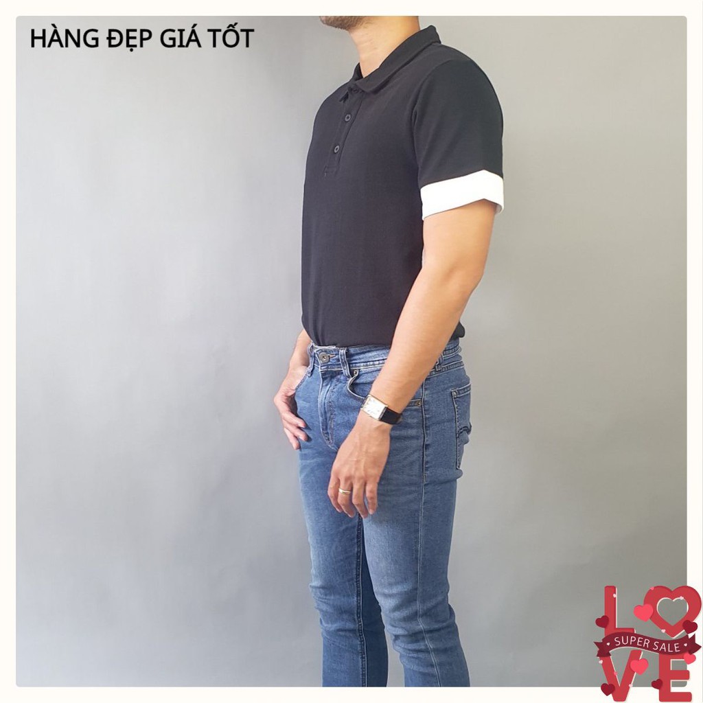 Áo Thun Nam Tay Ngắn | Áo Phông Nam Tay Lỡ Cổ Đứng Thời Trang Cao Cấp A02-04 ChanChinhShop