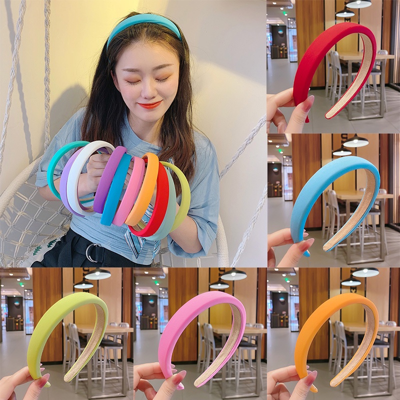 Cài tóc nhiều màu sắc tùy chọn đơn giản phong cách Hàn Quốc cho nữ