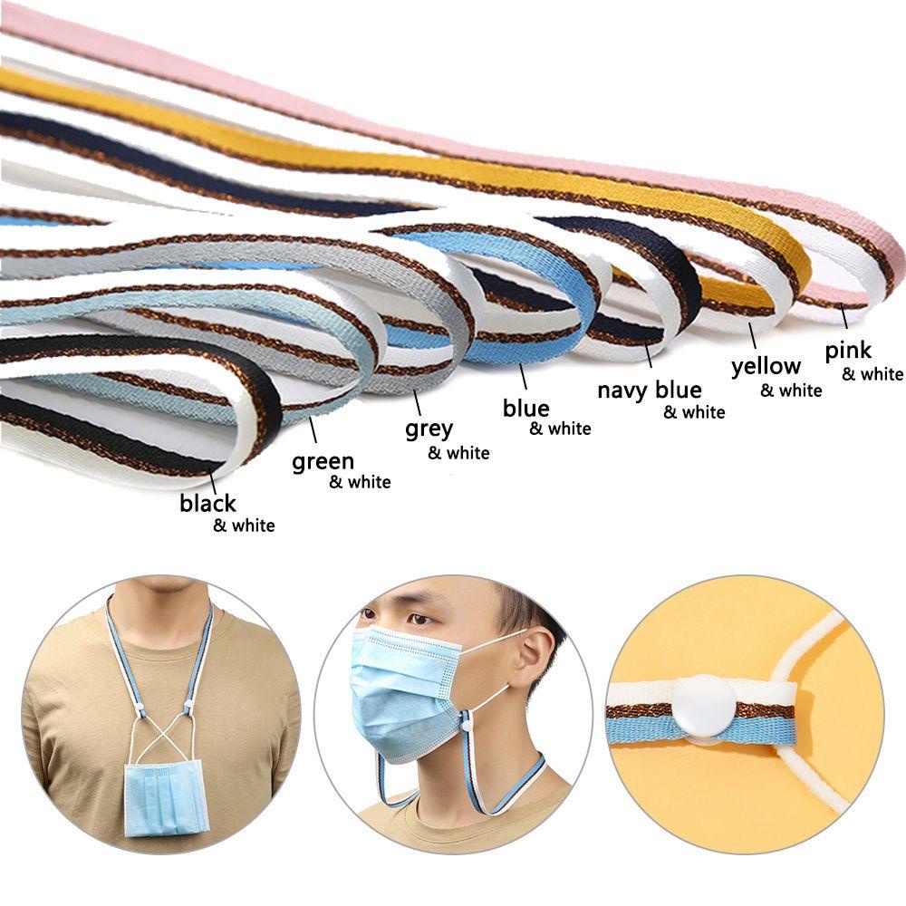 MOILYVN Dây Đeo Khẩu Trang Mở Rộng Chống Thất Lạc Nhiều Màu Sắc Có Thể Giặt Được Giá Đỡ