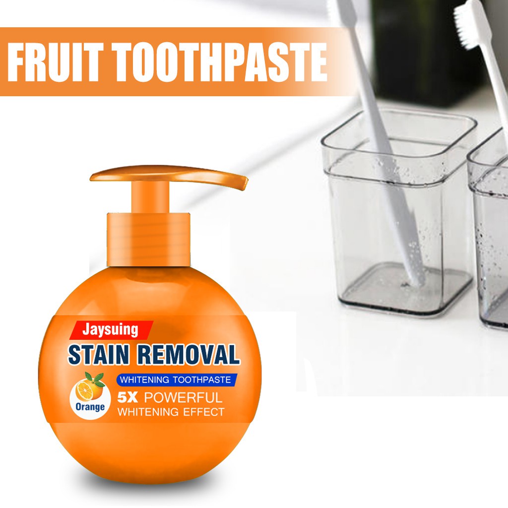 Kem đánh răng loại bỏ vết ố rắng răng hương soda chanh dây việt quất chống chảy máu nướu răng Hailicare