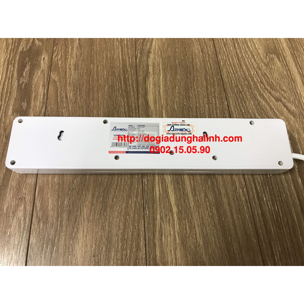Ổ CẮM ĐIỆN SUNHOUSE APE-OC2-5RD - Bảo hành 12 tháng - Hàng chính hãng