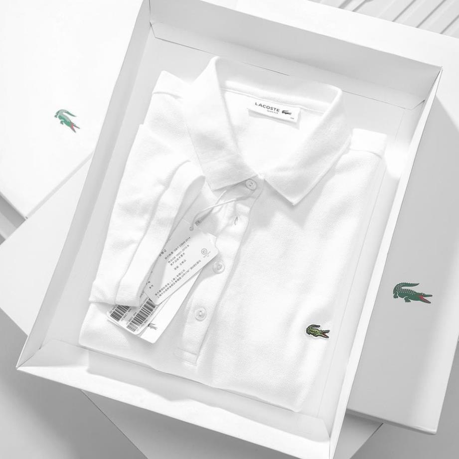 Áo Thun Polo Có Cổ Xuất Khẩu Chất Liệu Thun Cá Sấu 100% Cotton Năng Động Trẻ Trung Cho Nữ Giá Sỉ *
