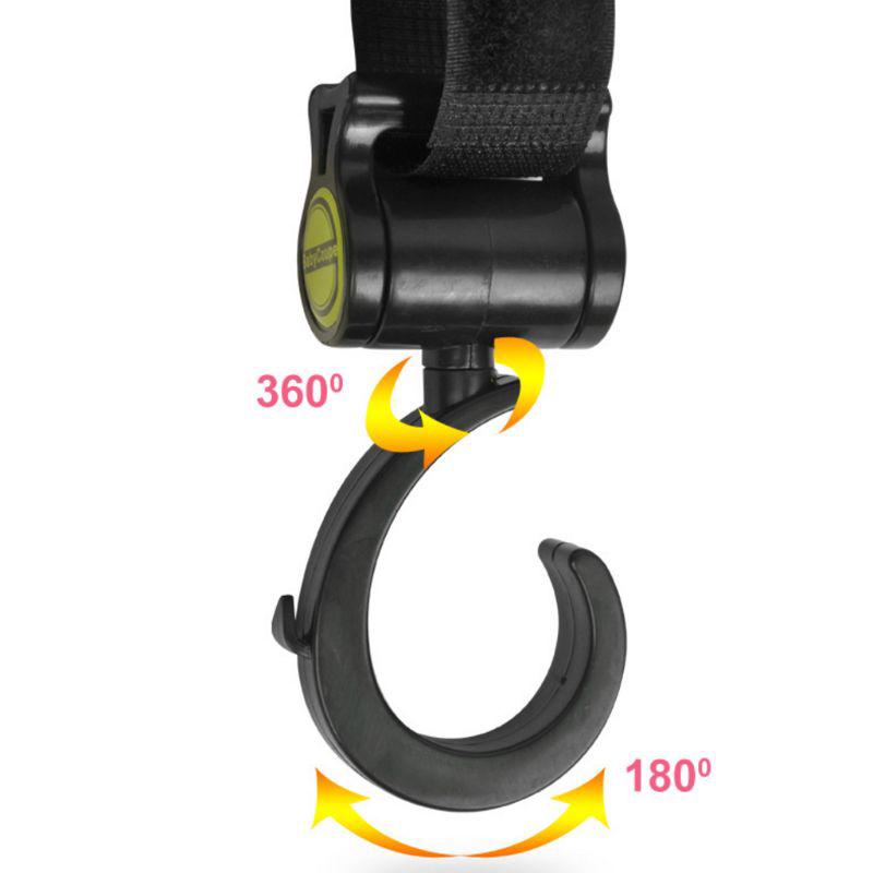 Móc Treo Xe Đẩy Em Bé Đa Năng 360 Độ