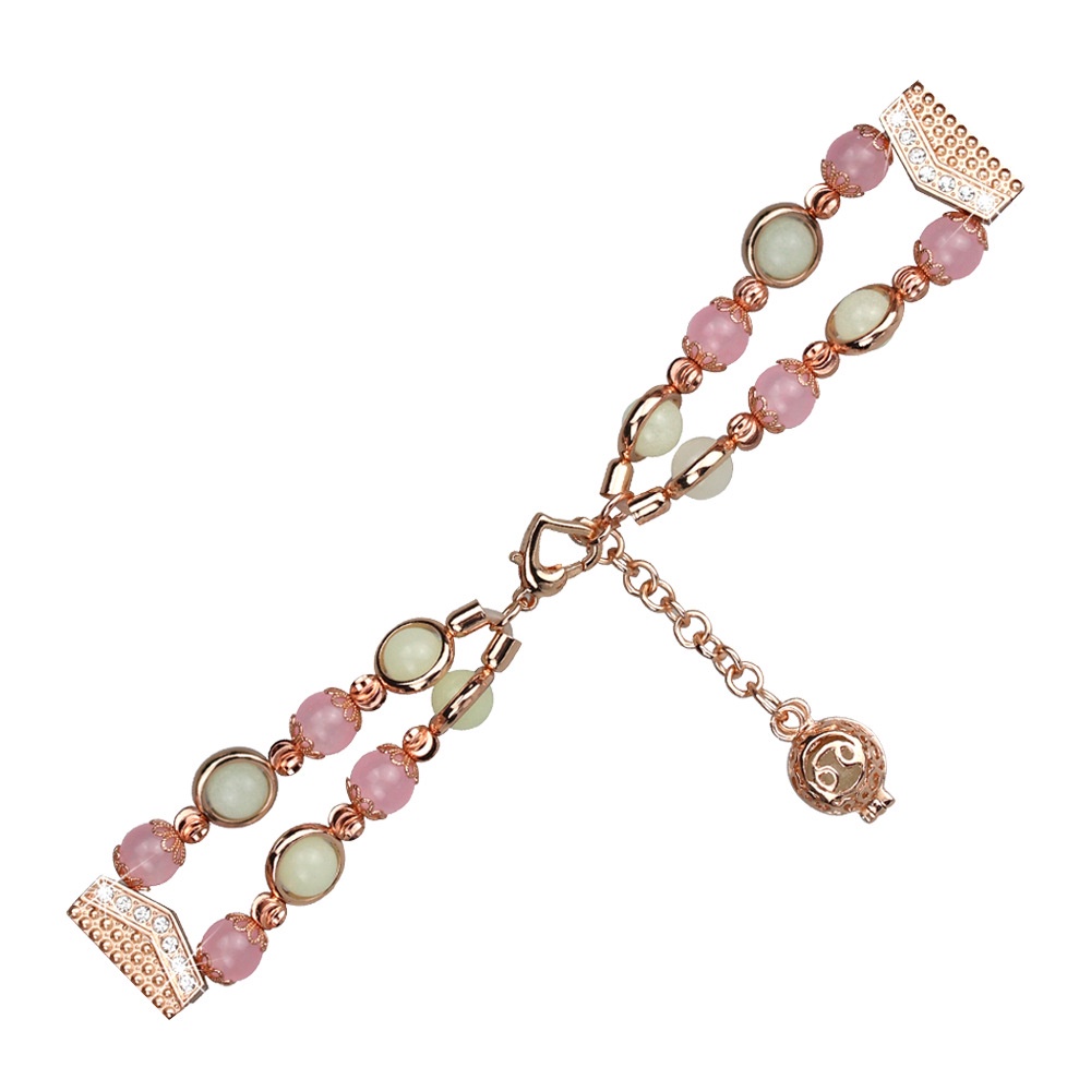 Dây Đeo Chuỗi Hạt Agate Phát Sáng Cho Đồng Hồ Thông Minh Samsung Galaxy Watch 4 Classic 40mm 42mm 44mm 46mm Huawei gt2