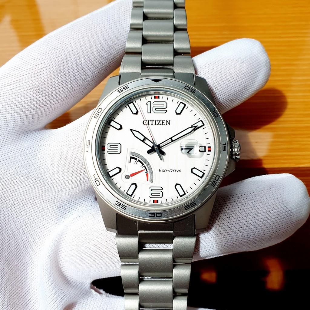Đồng hồ nam chính hãng Citizen PRT AW7031-54A - Máy Quartz pin năng lượng ánh sáng