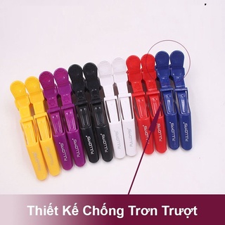 Kẹp cắt tóc cá sấu (Bộ 6 cái)