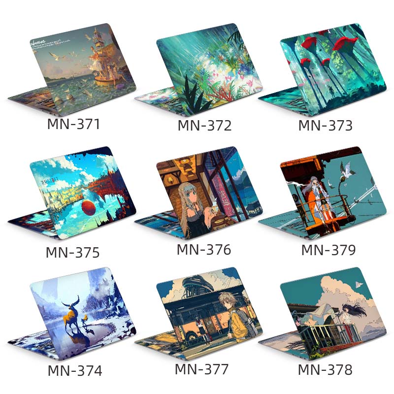 Landscape photos Laptop skin stickers, computer decoration decals, suitable for 11-17 inch ASUS, Dell, HP, Lenovo and other laptop decorations