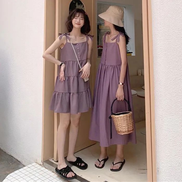 Women's Summer Fashion Wide A-line Two-Piece Dress