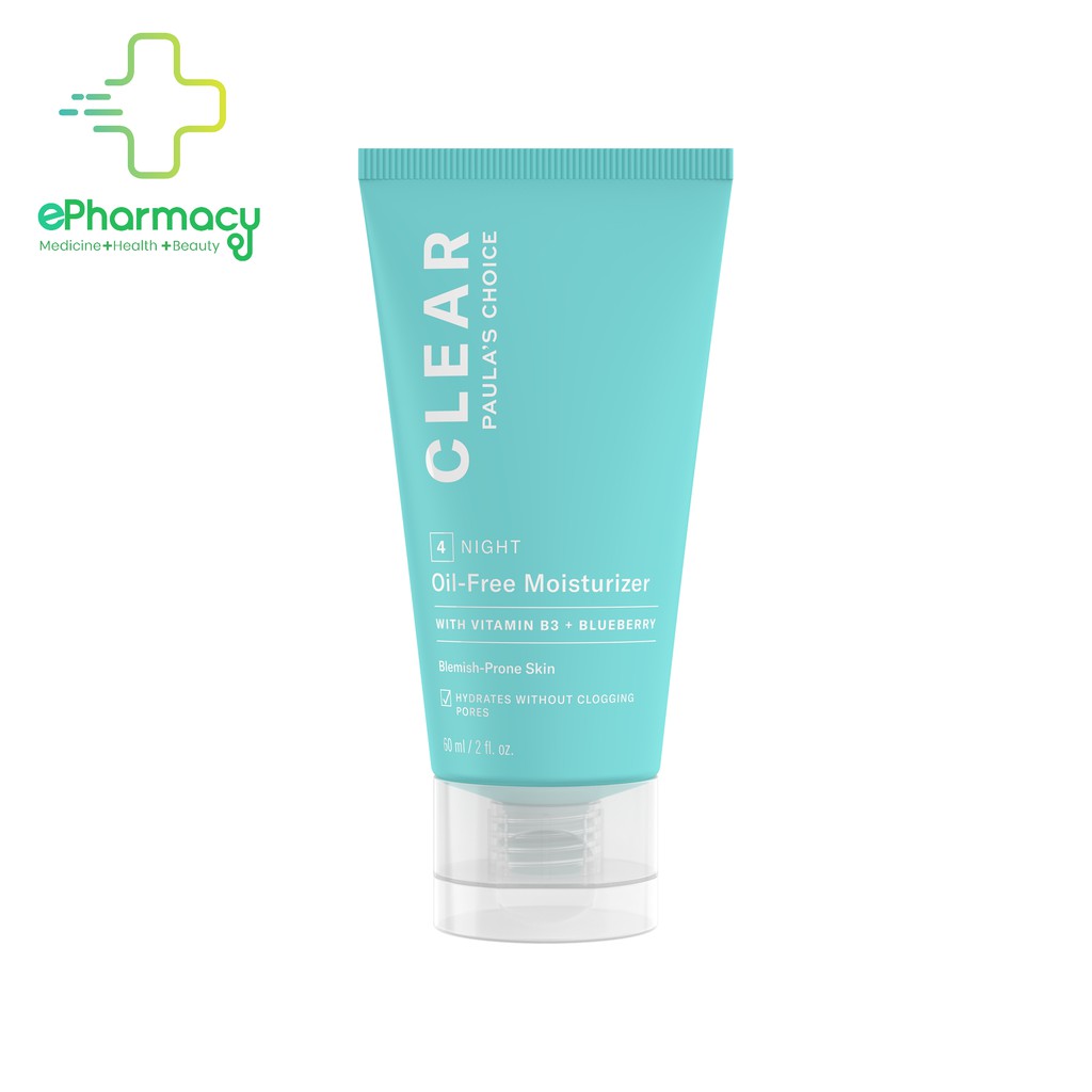 Kem dưỡng ẩm đêm Paula's Choice CLEAR Oil-Free Moisturizer không dầu dành cho da mụn