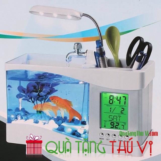 Bể cá phong thuỷ để bàn