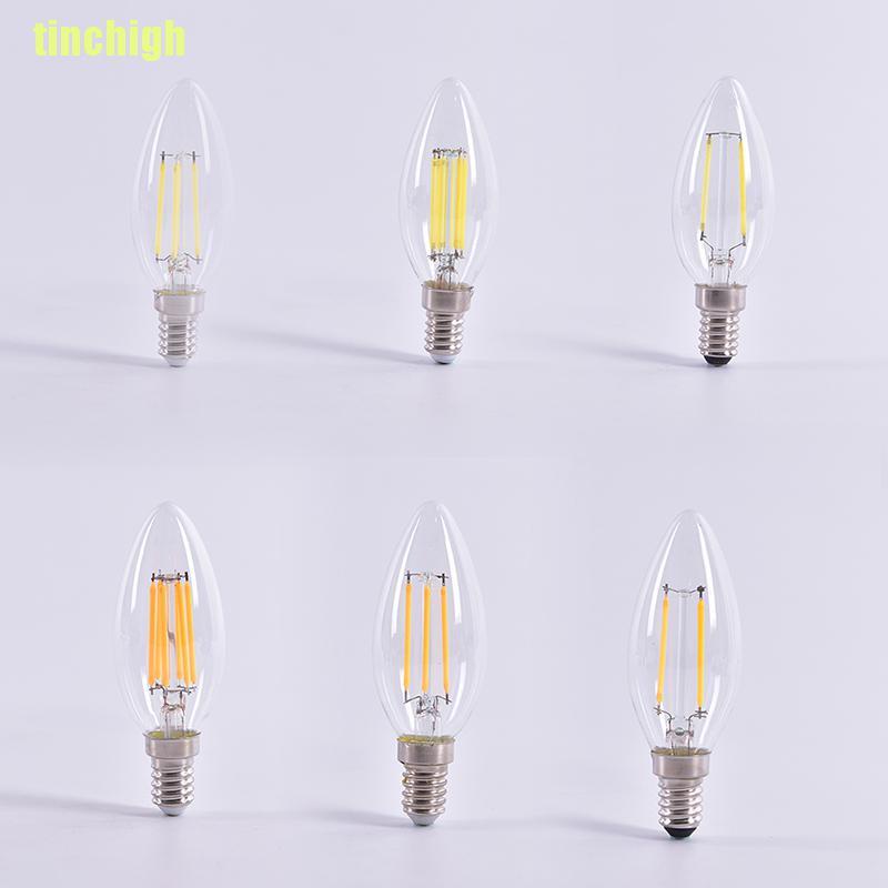 Bóng Đèn Led 2w / 4w / 6w E14 Cob Chất Lượng Cao