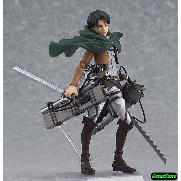 Mô Hình Figma 207 Eren Yeager, Levi 213, Mikasa 203 Figma Attack On Titan Cao 15cm