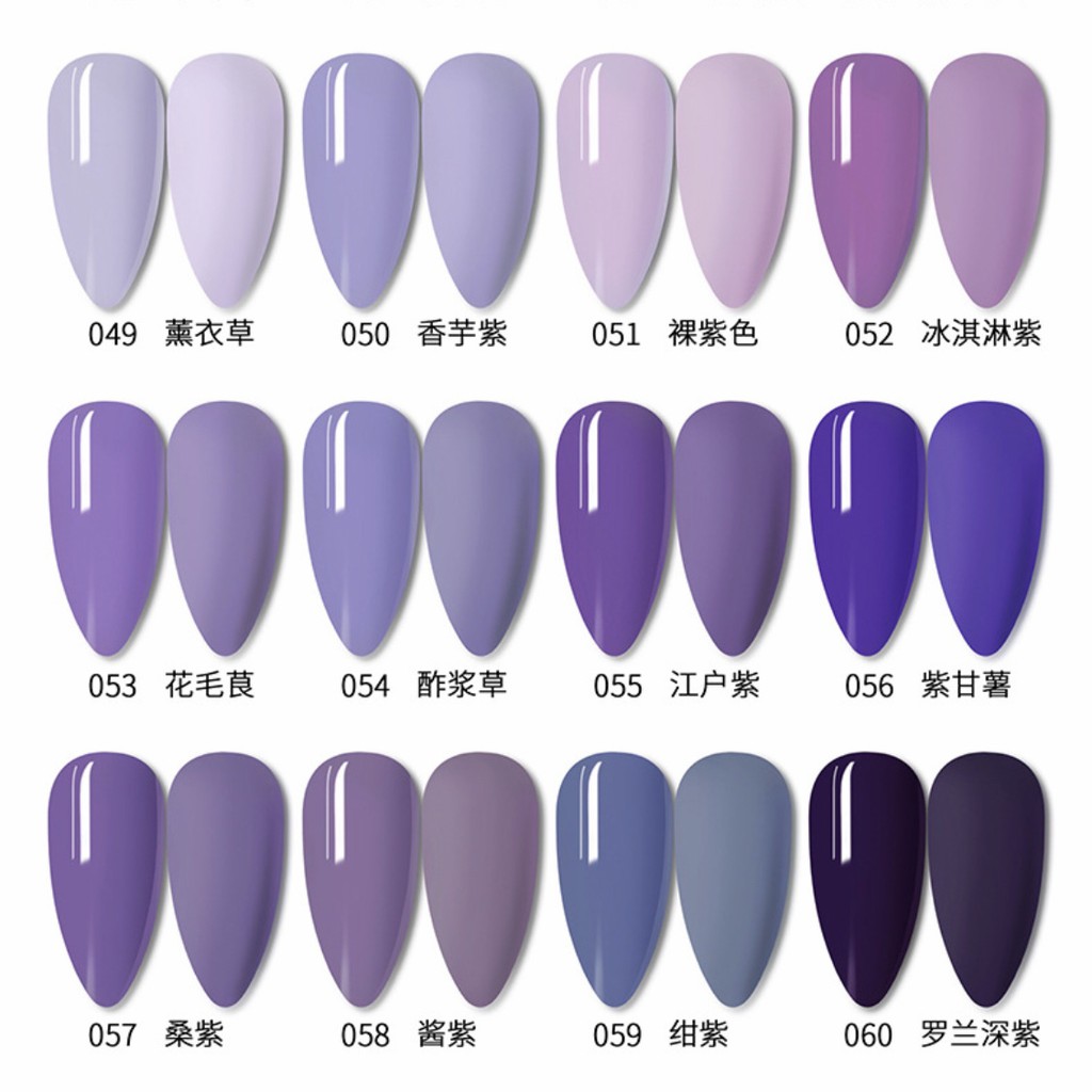 (Bảng Pastel*màu 1-12) Gel sơn móng tay GUIBOFU 7.3ml 120 màu