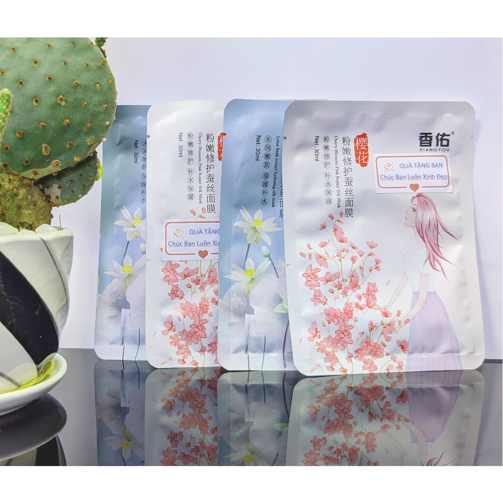 [GIFT] Combo 2 mặt nạ hỗ trợ dưỡng ẩm và làm trắng da - Pitek