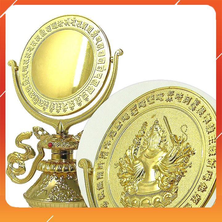 Kính Đàn Chuẩn Đề Mạ Vàng 15x9cm