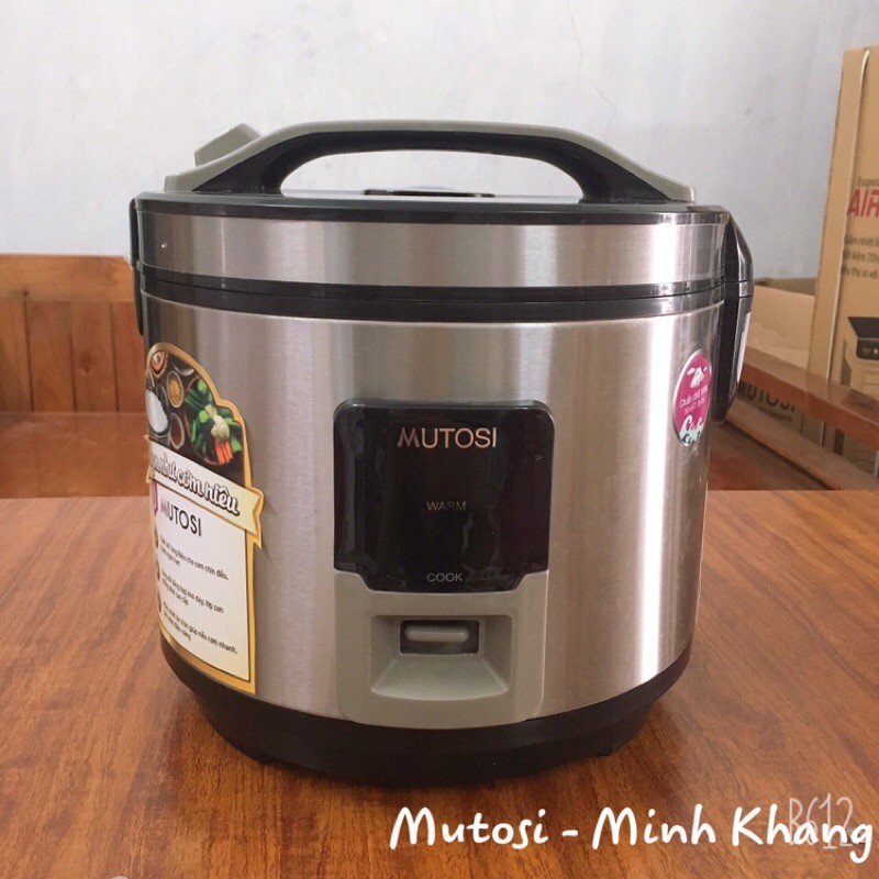 Nồi cơm điện💝FREESHIP💝Nồi cơm điện lòng niêu Mutosi MR36 - Bảo hành 12 tháng | BigBuy360 - bigbuy360.vn