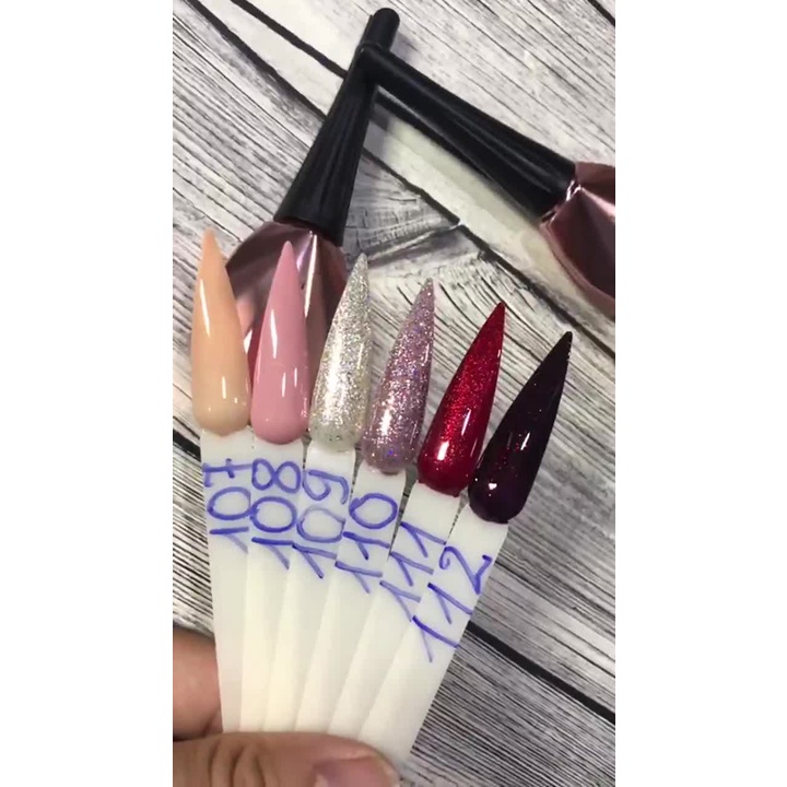 Sơn Gel VANDONNIE bảng màu 117-112 Thiên Di Nail