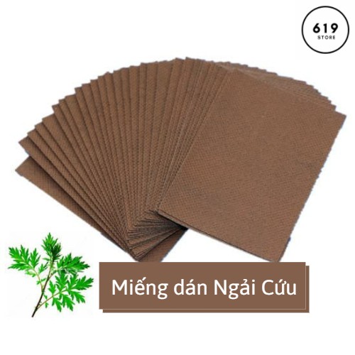 50 Miếng dán Ngải Cứu & Miếng dán Gừng hỗ trợ giảm đau, nhức mỏi vai gáy, căng cơ, thấp khớp ... 619 Store