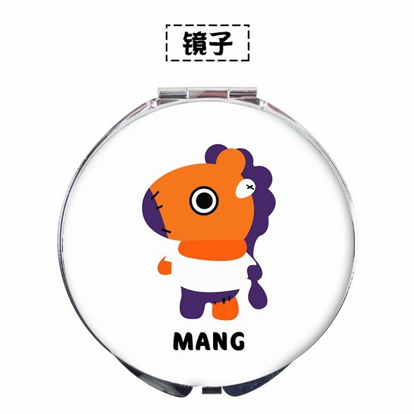 Gương trang điểm mini hình hoạt hình dễ thương