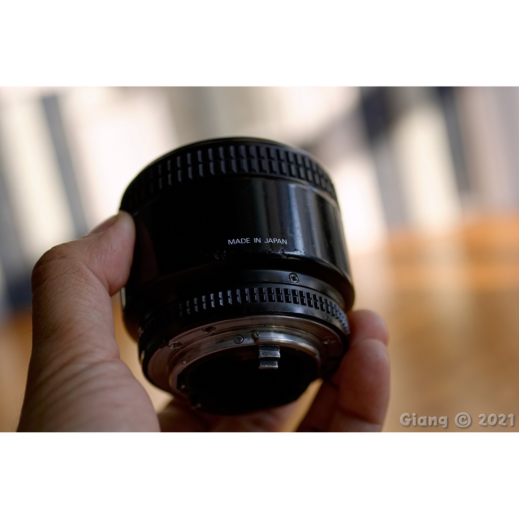 Ống kính Nikon Nikkor AF-D 85mm f1.8 cũ 90%