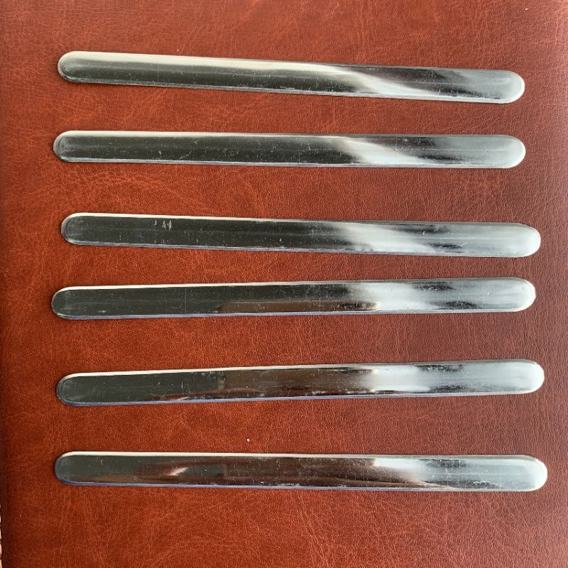 Nẹp inox trơn hàng nội địa Trung, mới chưa sử dụng