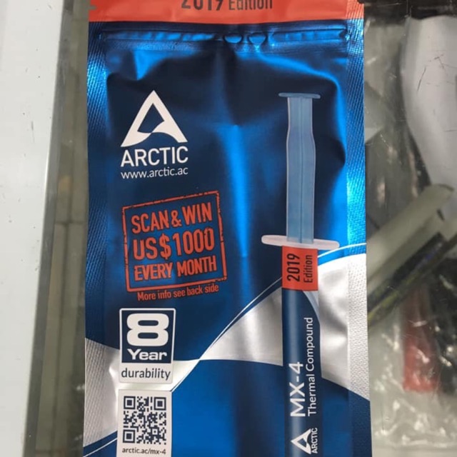 Keo tản nhiệt MX4-4gam sx nam 2019