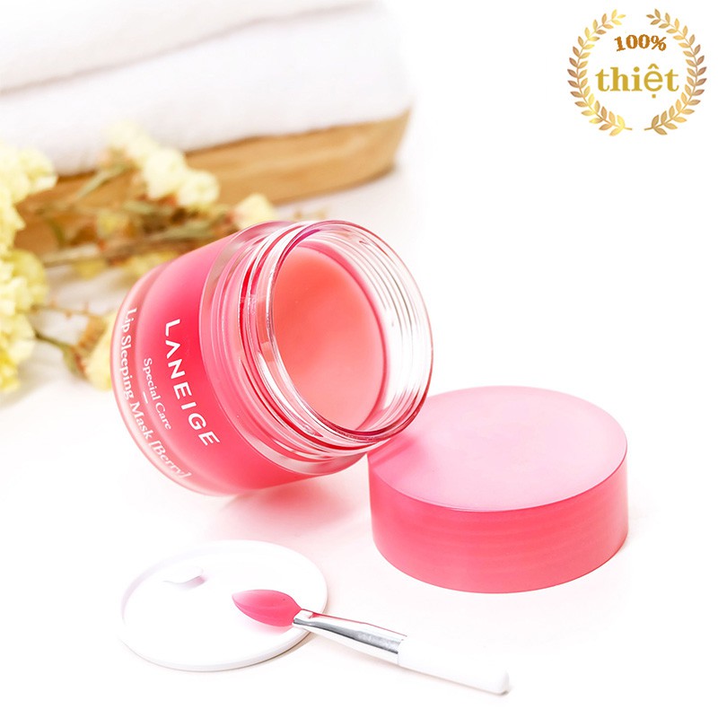 [3g/20g]Mặt nạ ngủ môi Laneige Lip Mask 3g/20gDuy trì và dưỡng ẩm cho làn môiBán chạy