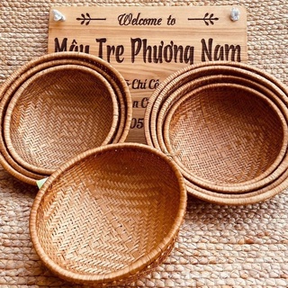 Combo rổ tre 5 cái