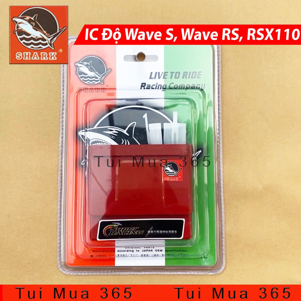 [ECU] IC Shark Mở Tua Honda Wave S110, RS110, RSX110