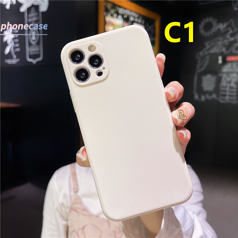 Ốp điện thoại màu trơn cho XIAOMI REDMI 9C NFC 9A 9I 9T 9 POWER 10X POCO X3 NFC POCO M2PRO NOTE 9 8 10 10S 9PROMAX 9S