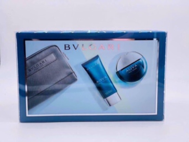 2021 Set nước hoa và dưỡng râu BVL AQVA Pour Homme . ! ` |