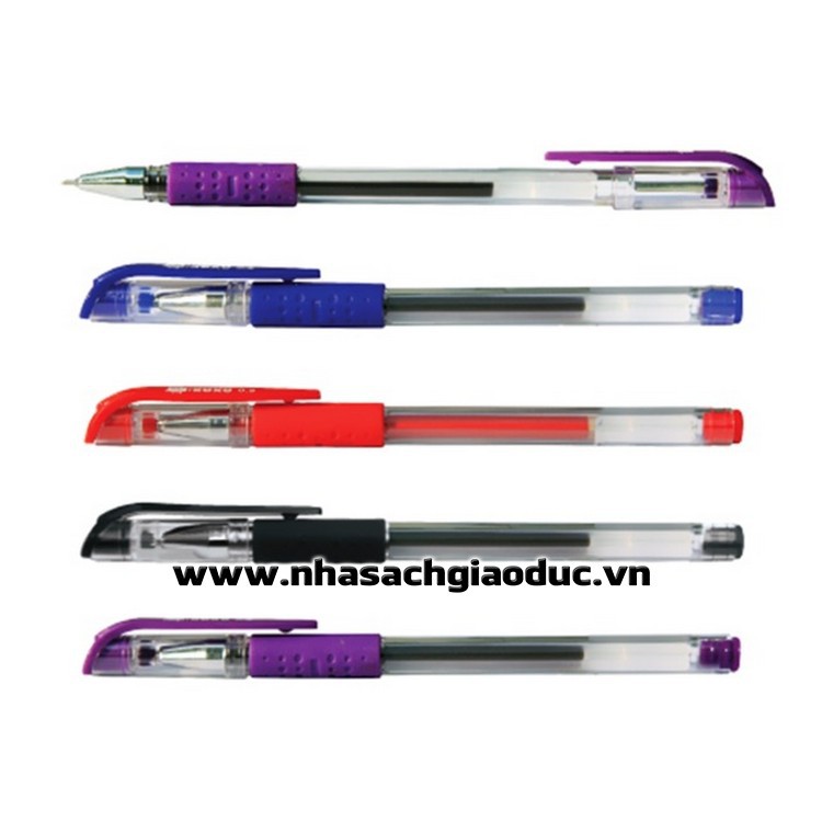 Bút bi viết gel mực nước Mini Geneva ngòi 0.5mm chính hãng