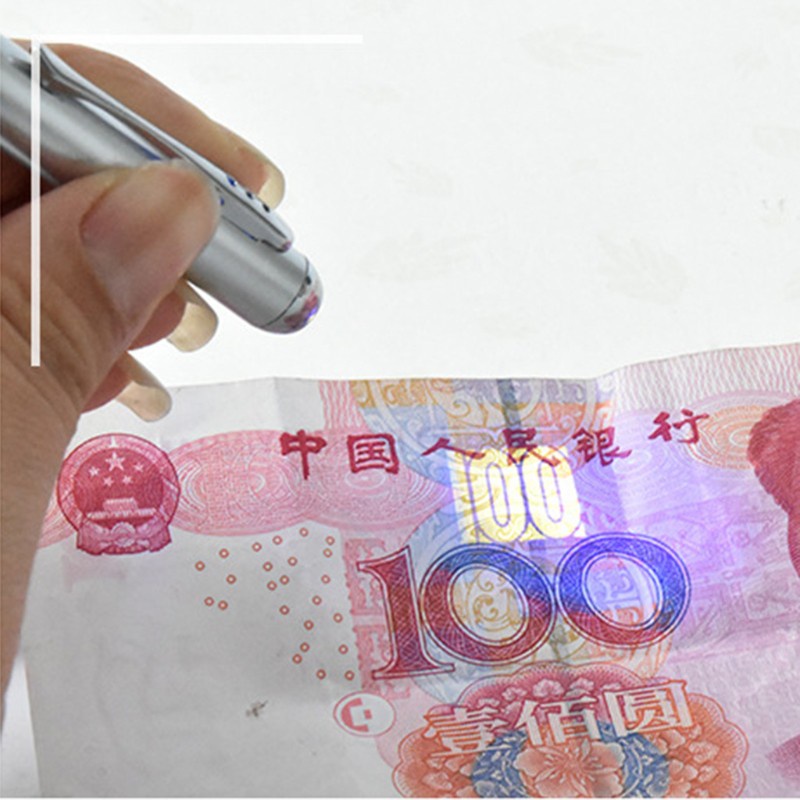 Bút Thử Tiền Giả Có Đèn Led Uv