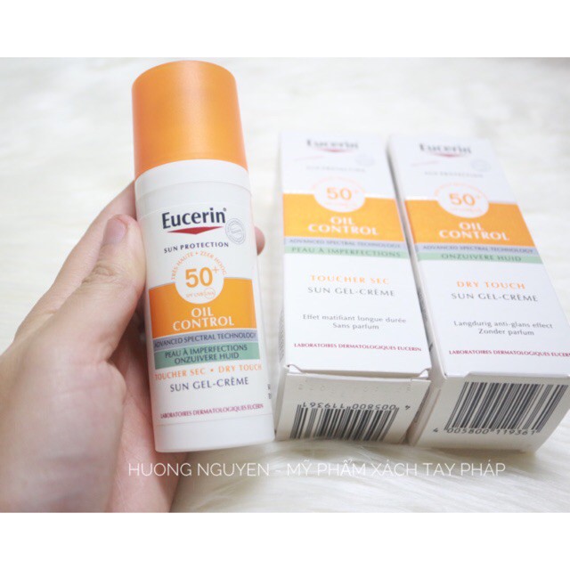  ( AUTH- PHÁP) Kem chống nắng Eucerin Oil Control Dry Touch 50ml | BigBuy360 - bigbuy360.vn