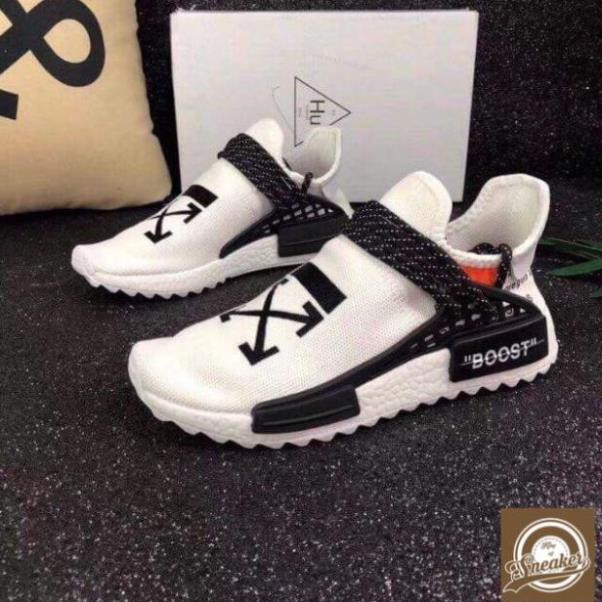 Giày HOT Giầy thể thao sneaker NMD HUMAN RACE off white thời trang dạo phố 2020 x '\ -h11