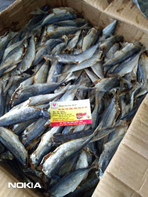 Cá Nục khô mặn, Khô cá nục mặn, cá mặn ăn cơm - Túi 1kg