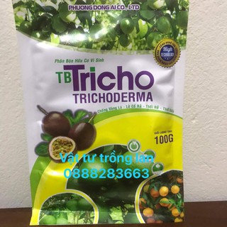 100G Phân bón hữu cơ vi sinh TB Tricho Trichoderma ( Chống vàng lá, lở cổ rễ,thối rễ, thối gốc )