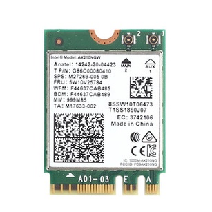 Card Intel WiFi Bluetooth AC 3165 LENOVO/AX210/AX200 NGW Chuẩn Wifi 6E 3 băng tần 2.4/5/6GHZ Wireless M2 2230