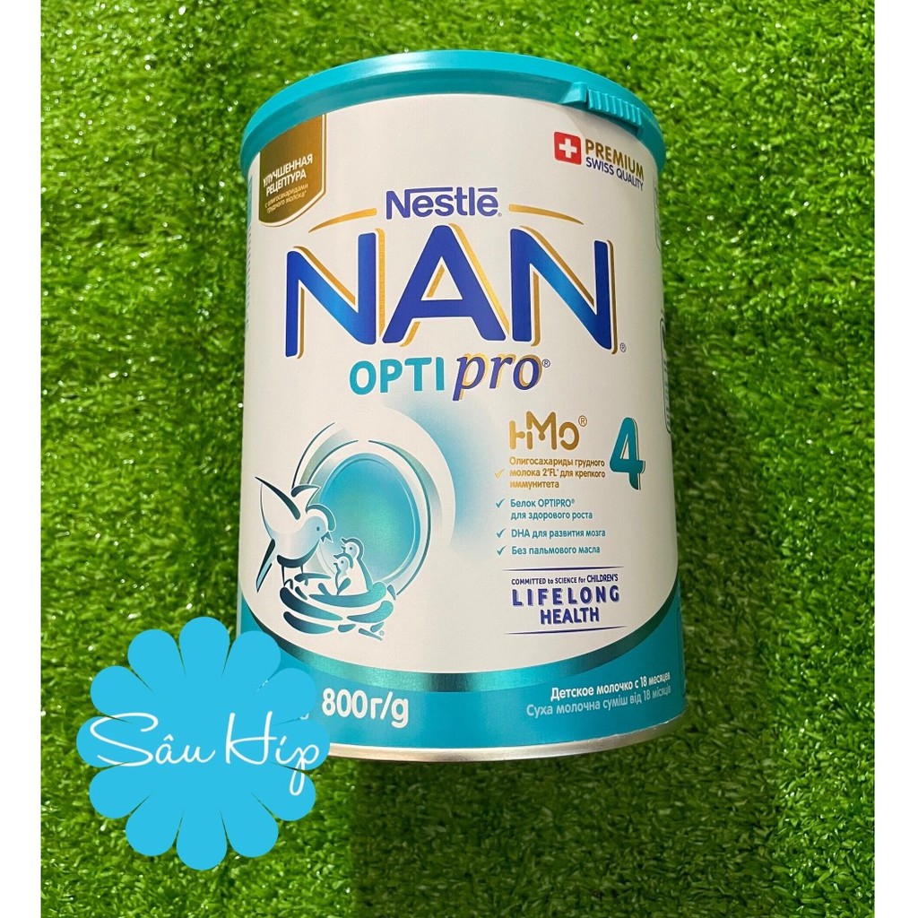 Sữa Nan Nga cho bé số 4 800g